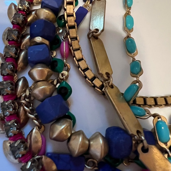 Stella & Dot Versatile Multi-Colored Necklace and Bracelet Set - Picture 3 of 5